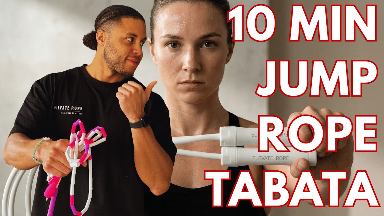 Elevate Rope user demonstrating a simple daily jump rope habit that replaced the gym