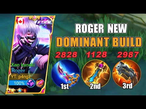 ROGER NEW DOMINANT BUILD OP DAMAGE 🔥 | ROGER BEST BUILD 2022 | MLBB