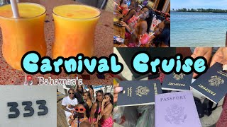 Carnival Cruise Vlog | 3 day cruise | Miami, Nassau Bahamas| pt 2/3  * I DONT OWN COPYRIGHTS *