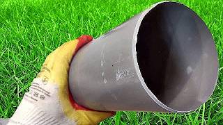 Cool idea of plastic pipe ! I wish I'd known about this before!