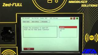 W215 - W220 EZS/EIS Reading and Programming With Zed-FULL ZFH-C08 Cable