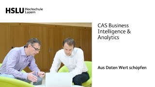 HSLU Informatik CAS Business Intelligence & Analytics