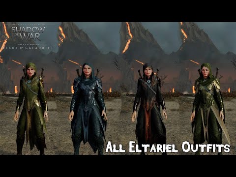 Middle Earth  Shadow of War | BLADE OF GALADRIEL ALL LEGENDARY ARMOR SET