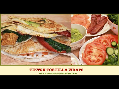 Tortilla Wrap Trend Hack | Tortilla Wrap | 4 Wraps | How to make wraps easy