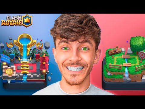 GANHANDO TODAS AS PARTIDAS NO CLASH ROYALE ATÉ A ULTIMA ARENA?