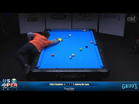 2018 US Open 10-Ball Championship: Chip Compton vs Jeffrey De Luna