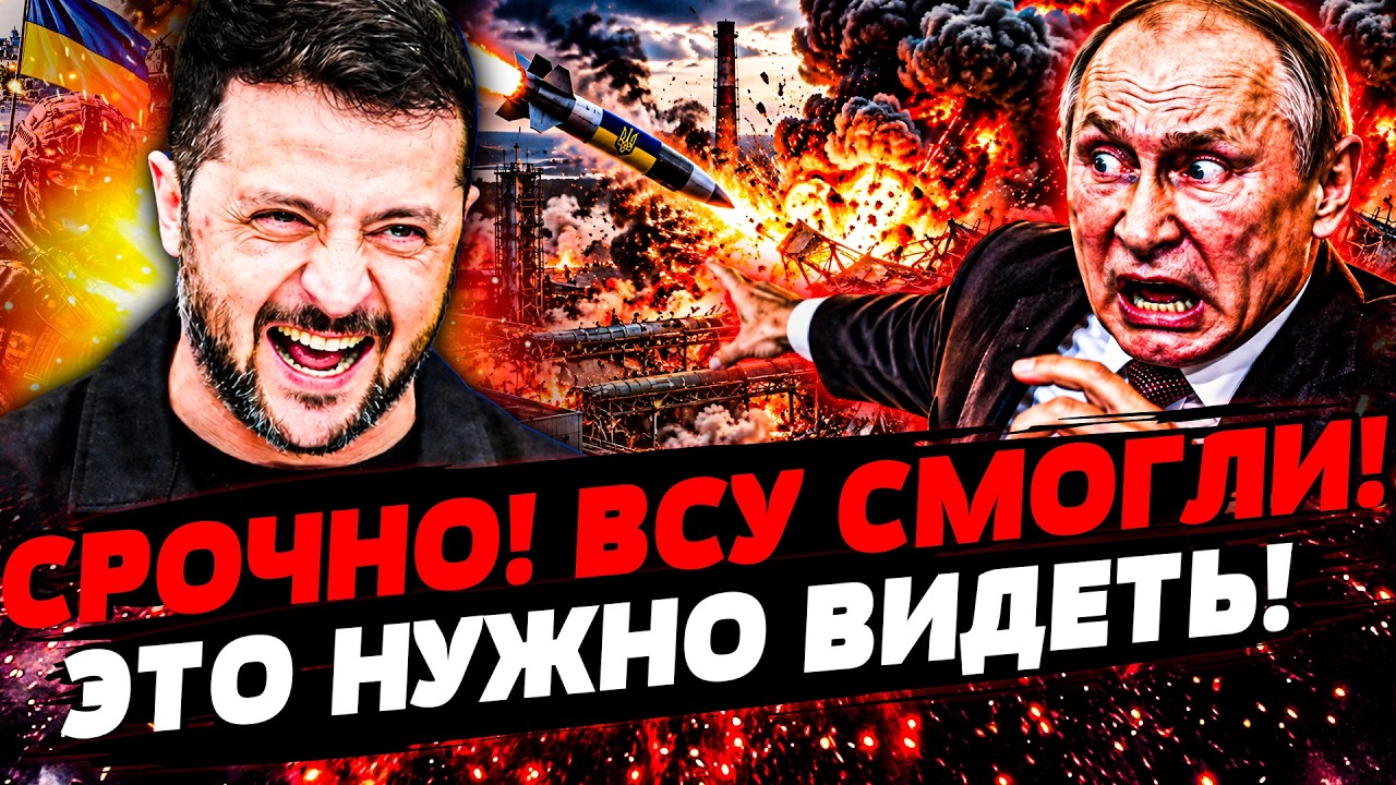 🔥СЛУЧИЛОСЬ! БЕШЕНАЯ БОМБАРДИРОВКА РФ! ВСУ ПОЛОЖИЛИ ИНТЕРНЕТ РУССКИМ! ТАМ АД