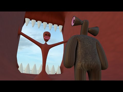 Siren Head meets Train Eater of main body