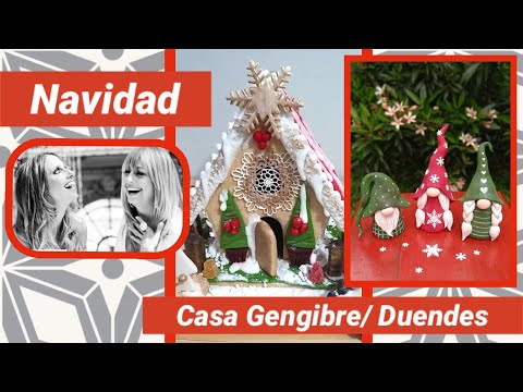 NAVIDAD Casa de Gengibre y Duendes Manos a la Obra TV |
