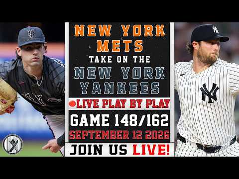 🔴 LIVE Mets vs Yankees | Zac Thornton vs Gerrit Cole | PLAY-BY-PLAY