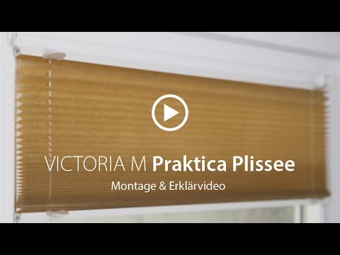 Praktica Plissee – Ausmessen & Montage mit Klemmhaltern | VICTORIA M