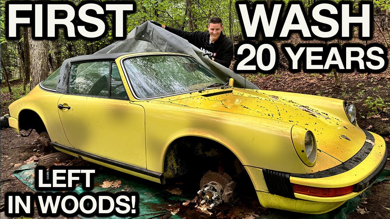 First Wash in 20 Years: Abandoned Porsche 911 Car Detailing Restoration (YouTube)