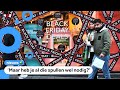 Hoge kortingen want het is Black Friday!