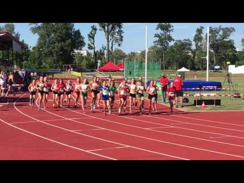 ÖM-MK (U14) 2017: 1200m Crosslauf Mädchen