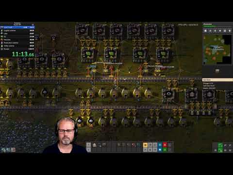 Factorio 0.18 Any% Multiplayer Speedrun WR 1:03:23