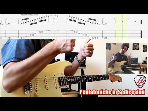 Lick it Easy - Le Scale Pentatoniche - I 5 Box - Suonale a tempo in ottavi, terzine e sedicesimi!