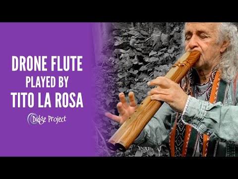 Tito La Rosa plays Double Wooden Flutes in G Minor and F Minor