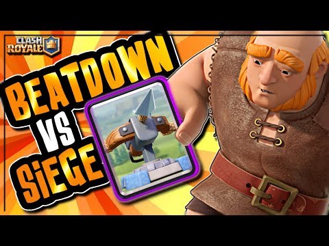 BEATDOWN vs SIEGE DECKS | 5500 - 6000K TROPHY RANGE | NOVA EG | Clash Royale