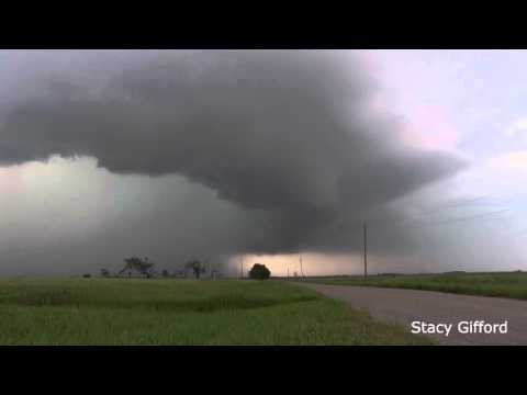 4-26-2016 Tornado Warned supercell Timelapse