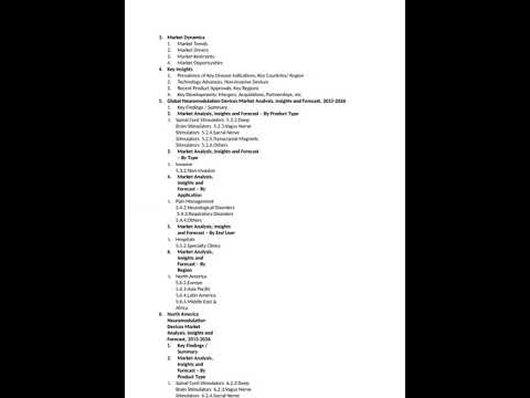 Neuromodulation Devices Market 3
