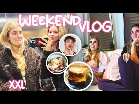XXL WEEKEND VLOG ✨ Visit from BROTHER, GYM, cooking & surprise partyyy 🎉