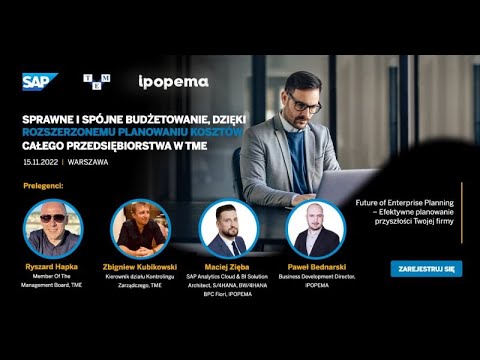 IPOPEMA Business Consulting - konferencja Future of Enterprise Planning