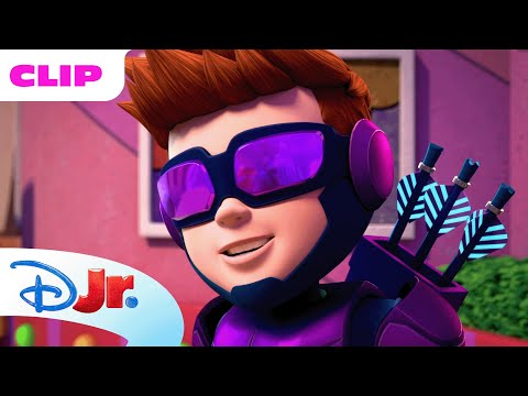 Marvel’s Iron Man and His Awesome Friends | Hawkeye’s Mix-Up with The Iron Friends | ‪@disneyjr