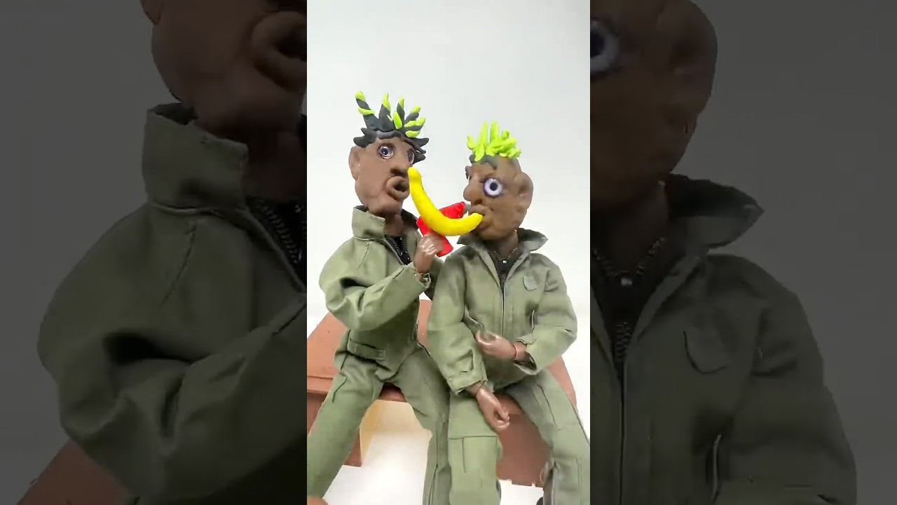 Stopmotion Animation Tool Time with Bananas