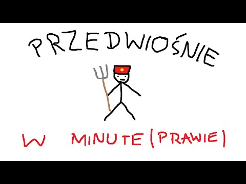 PRZEDWIOŚNIE w MINUTE
