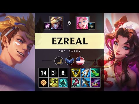 Ezreal ADC vs Seraphine - NA Diamond Patch 25.13