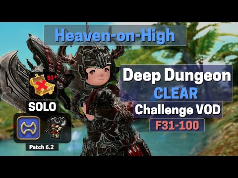 Semi-Tutorial Warrior (WAR) Solo Heaven-on-High (HoH) No Chest Clear (2022-11-24)