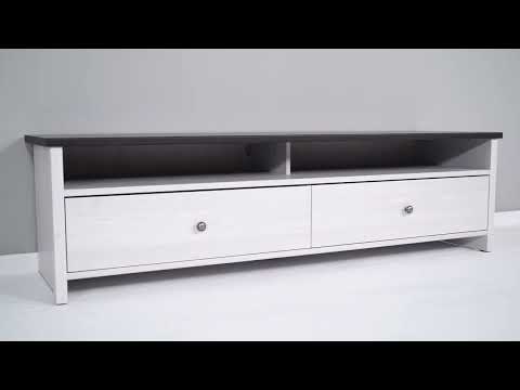 Тумба ТВ Порто (RTV2S / 160) (BRW (Black Red White)) 264101