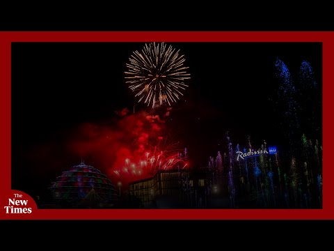 Kigali dazzles with vibrant lights and spectacular fireworks as city welcomes 2026