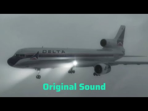 Delta Air Lines Flight 191 - Crash Animation (Original Sound)