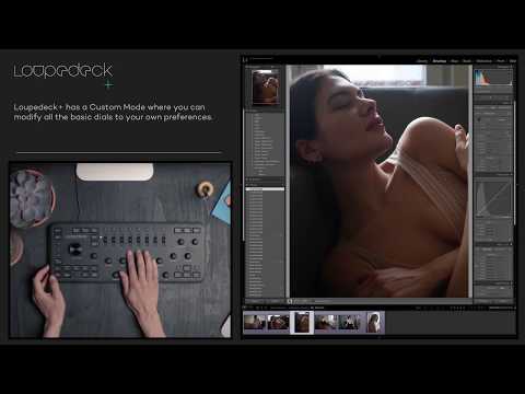 Loupedeck +: Crop/Rotate Tool, Custom Mode and General Functions in Lightroom Classic