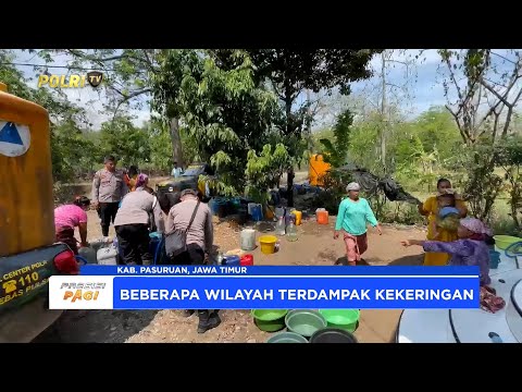 POLRES PASURUAN SALURKAN AIR BERSIH KEPADA WARGA YANG MEMBUTUHKAN