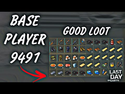RAID BASE PLAYER 9491 | OPEN ALL CHEST | SUICIDE TRICK + TURRET TRICK | Last Day on Earth: Survival