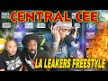 CENTRAL CEE BREAKS DOWN THE UK SLANG! Central Cee L.A Leakers FREESTYLE!!! REACTION!! #centralcee