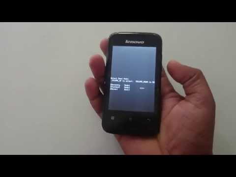 Wipe Cache Partition Lenovo A269I