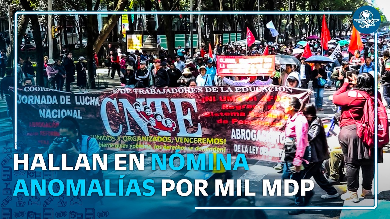 Hasta muertos cobran en escuelas de la CNTE #EnPortada