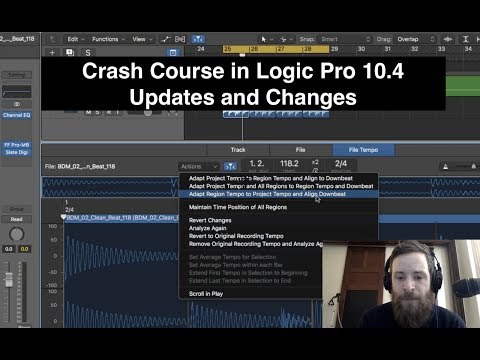 Logic Pro 10.4 Release Crash Course - Updates and Features