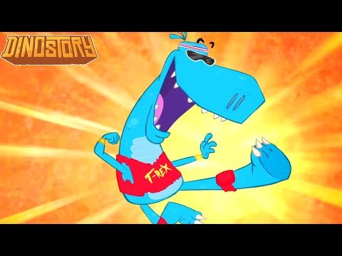 T Rex Song | My Name's T Rex | Plus More Dinosaur Songs for Kids from Howdytoons