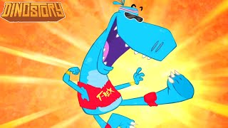 T Rex Song | My Name's T Rex | Plus More Dinosaur Songs for Kids from Howdytoons