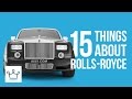 15 Things You Didn't Know About ROLLS-ROYCE