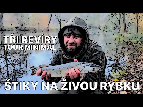 ŠTIKY NA ŽIVOU RYBKU A TŘI REVÍRY - Štika na živou nástražní rybku se splávkem - Tour Minimal