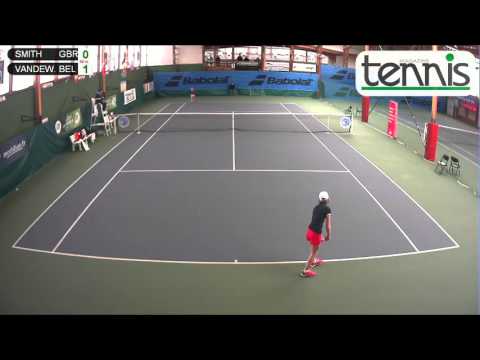 SMITH (GBR) vs VANDEWINKEL (BEL) - Open Super 12 Auray Tennis