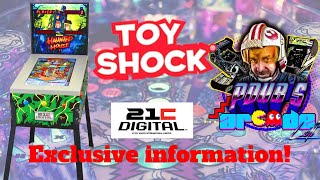 Toy Shock 21C 3D Digital Pinball - New Information & Bombshell Announcement!