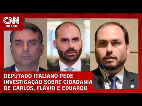 Deputado italiano pede investigação sobre cidadania dos irmãos Bolsonaro | CNN 360°