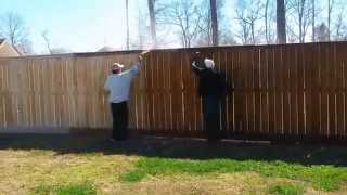 preview picture of video 'Friendswood TX Fence Staining'