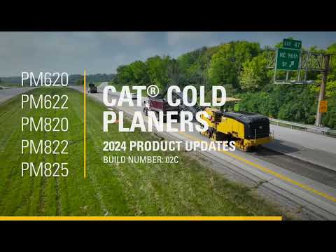 Cat PM622 Cold Planer Product Updates (Build Number: 02C)
